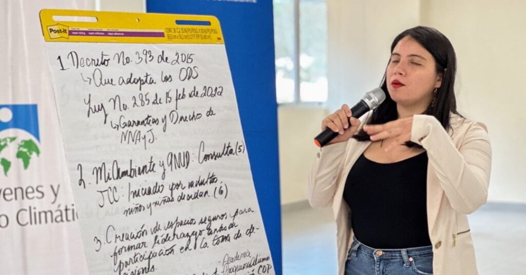 Se realiza encuentro sobre los derechos climáticos de los niños, adolescentes y jóvenes 2 cambio climático