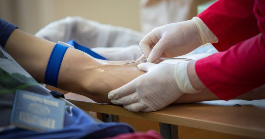 donar sangre