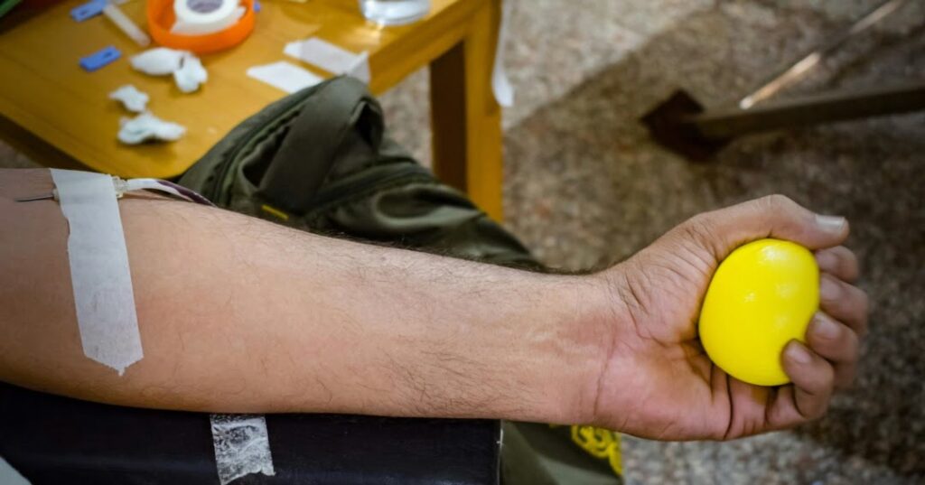 donar sangre