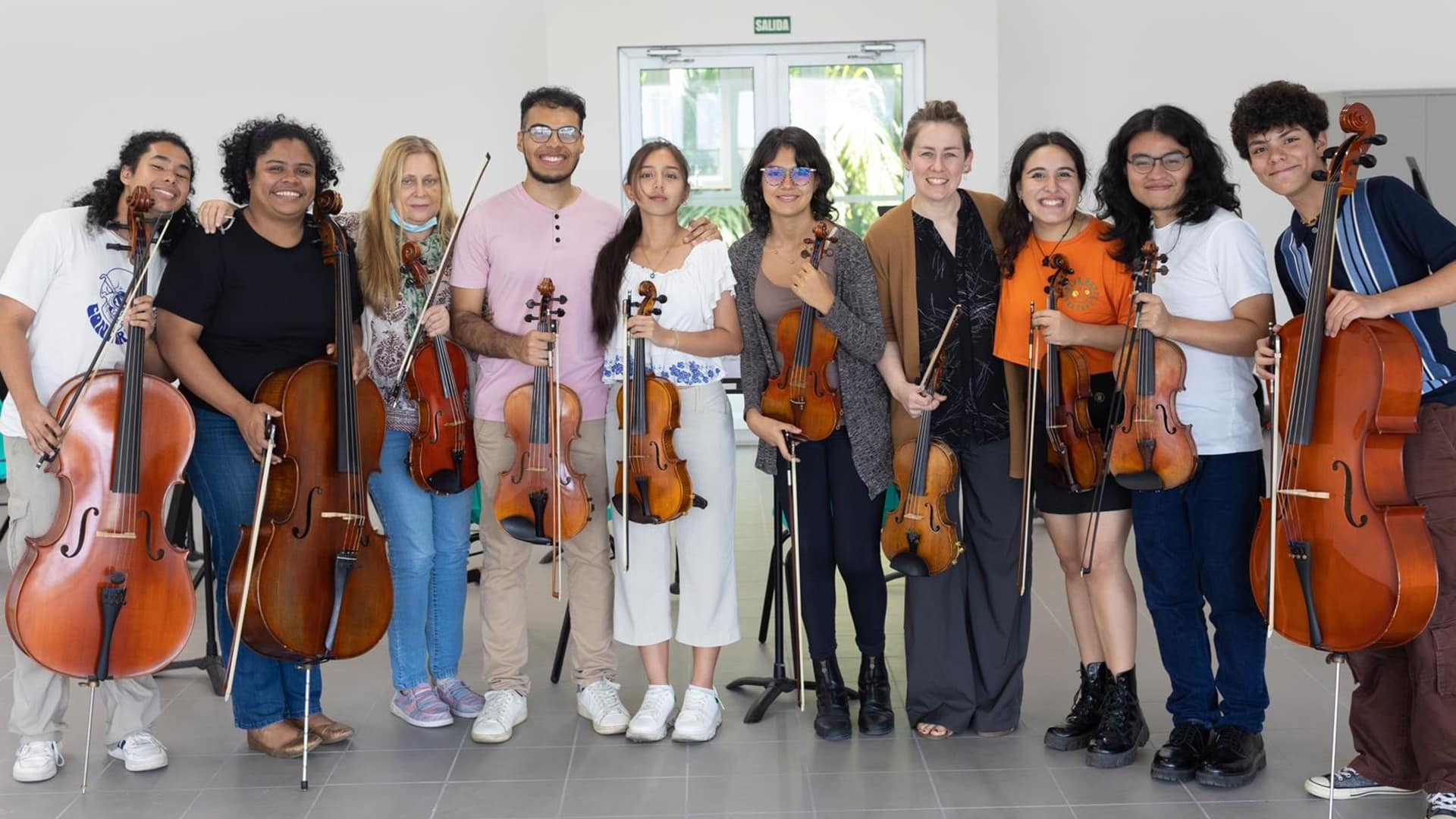 Campamento musical de FUNSINCOPA