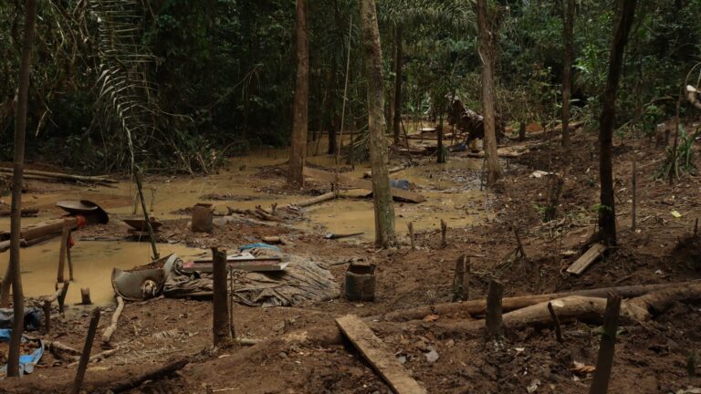 Minería ilegal en Darién