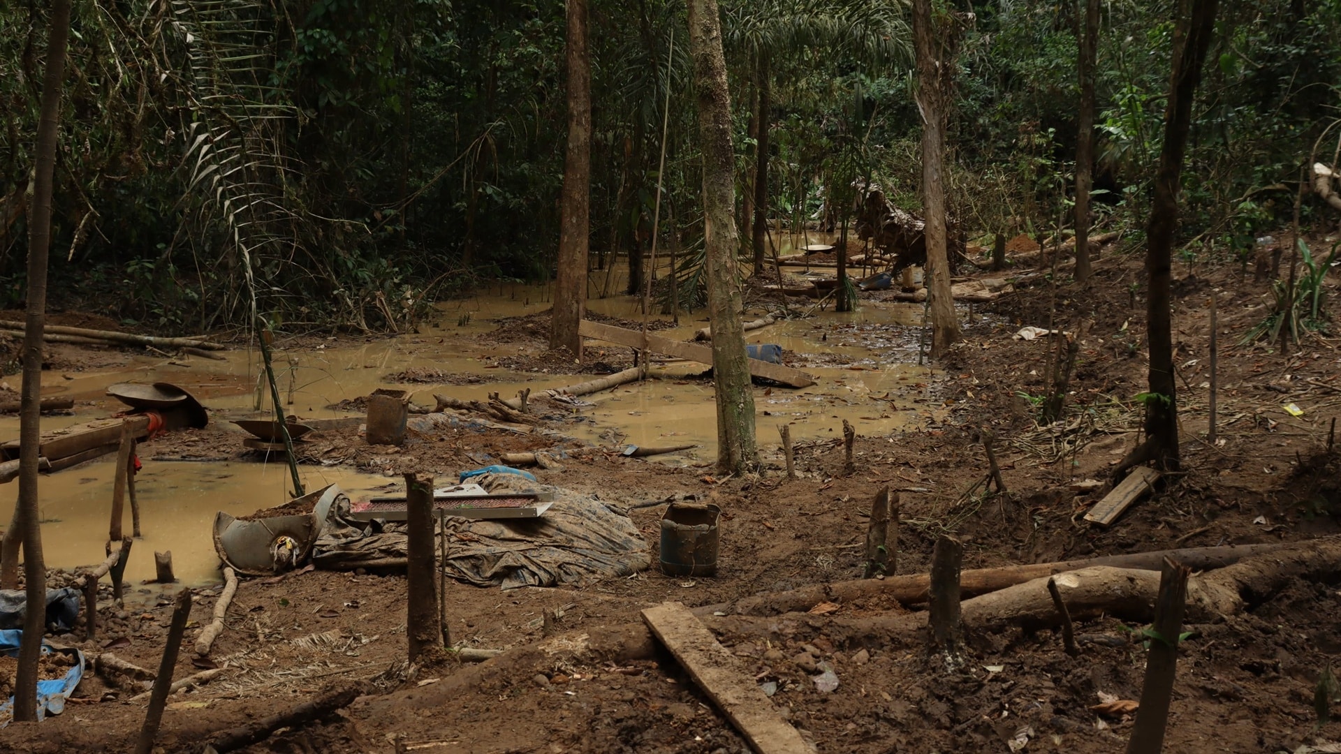 Minería ilegal en Darién