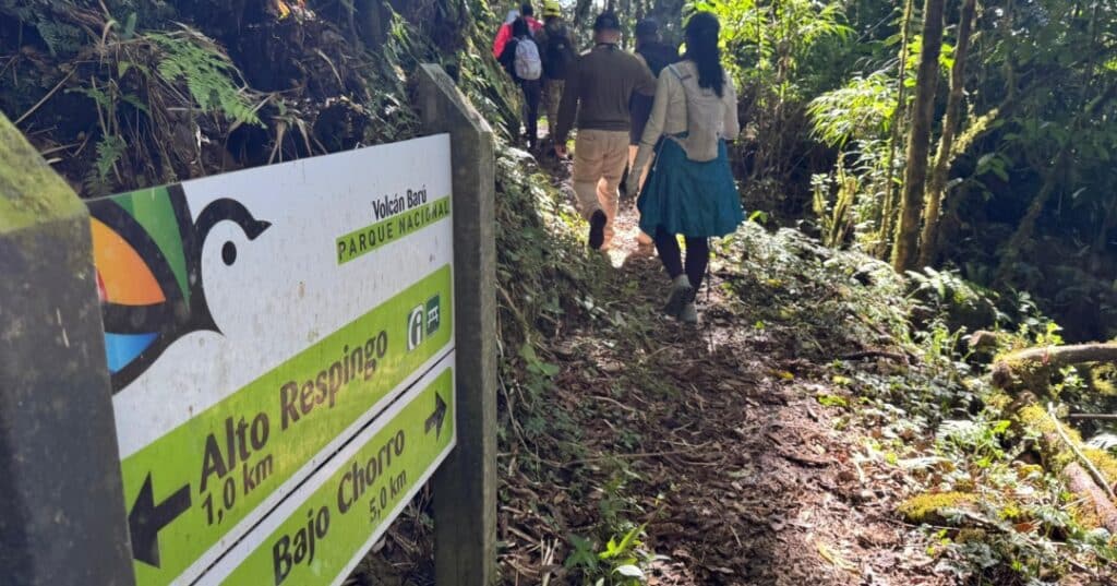 Trekking Panamá en Los Quetzales