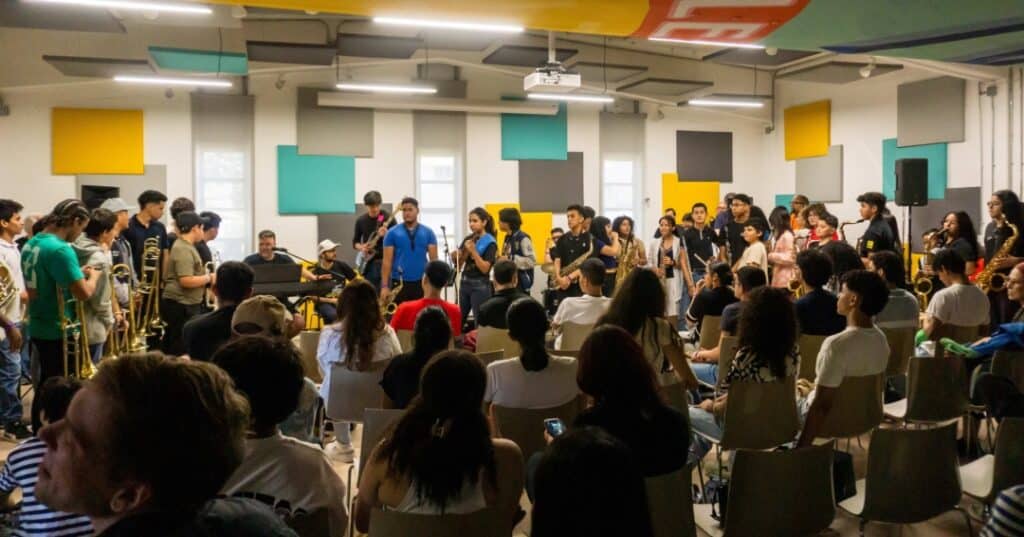 Verano al aire libre en ciudad del saber