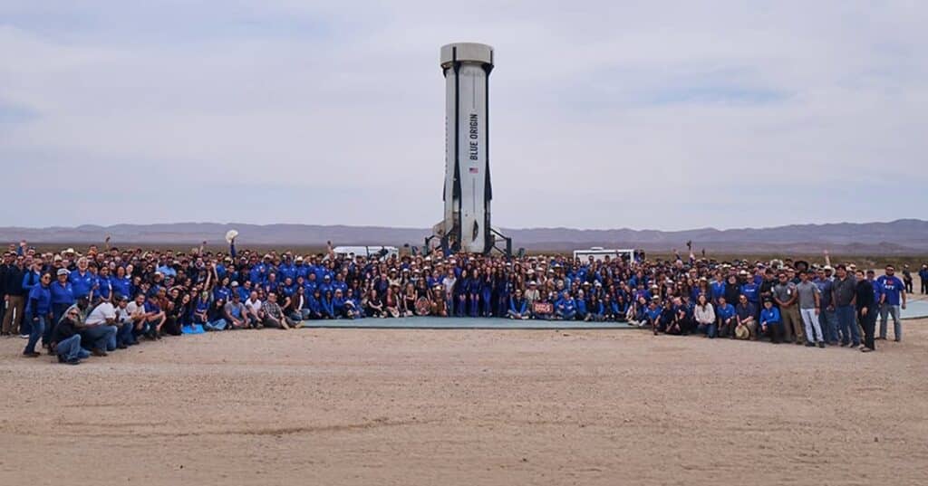 Genderwashing en Blue origin