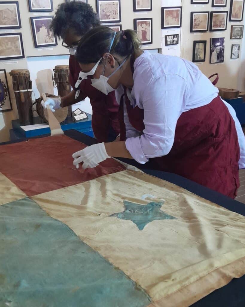 La bandera herida