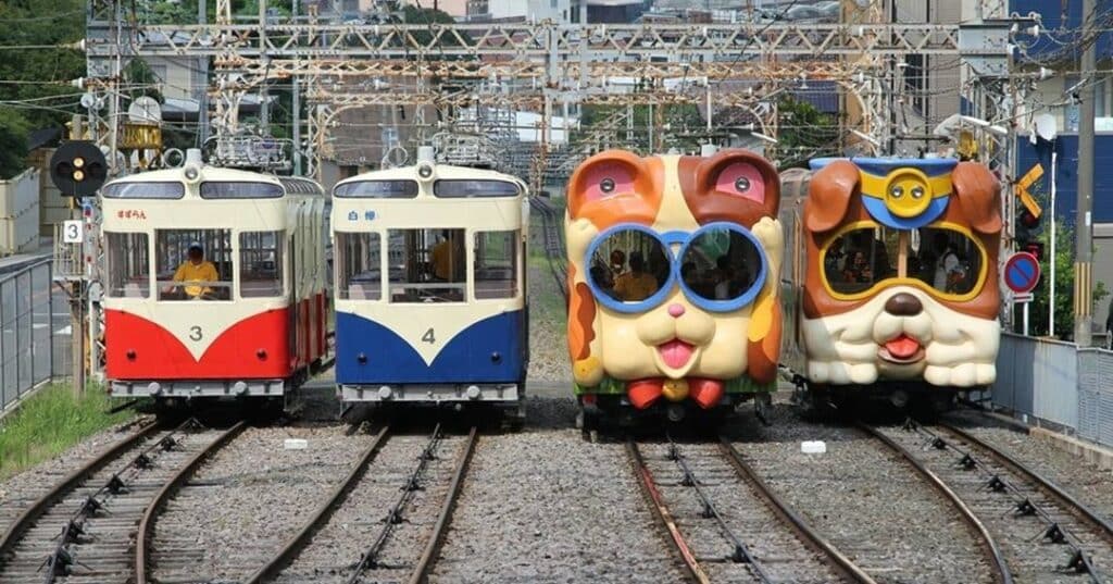 japanese barking train