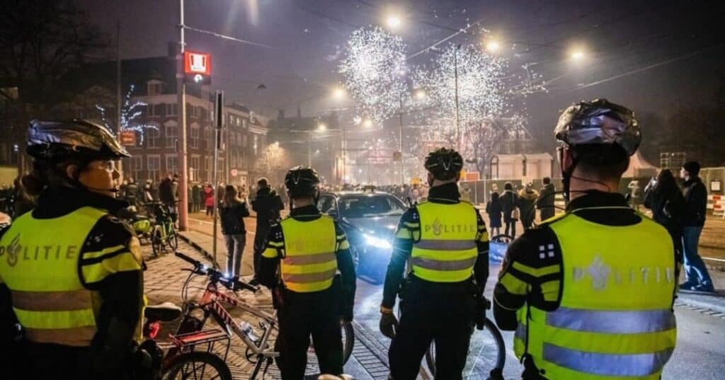 prohibición del uso de fuegos artificiales