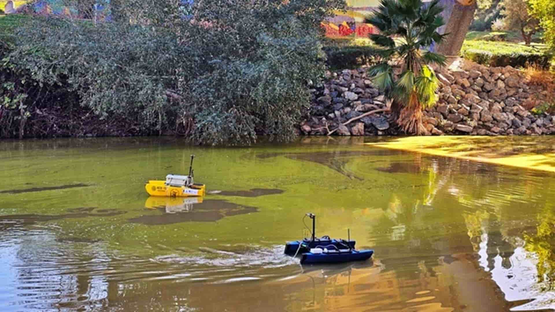 Drones acuáticos con inteligencia artificial