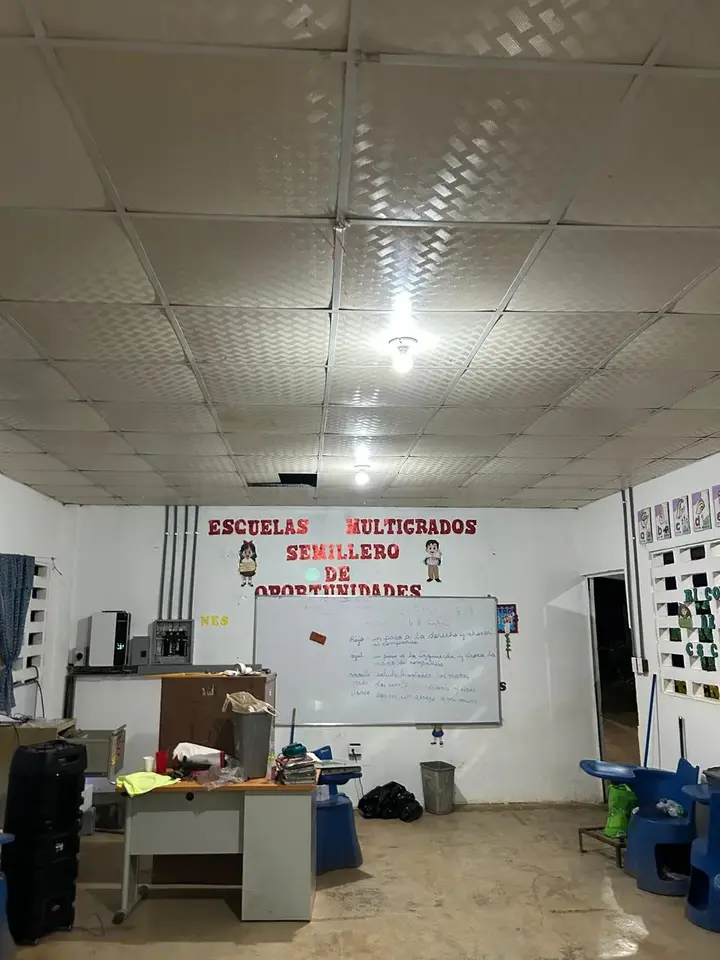 electrificación de centros educativos rurales con energía solar
