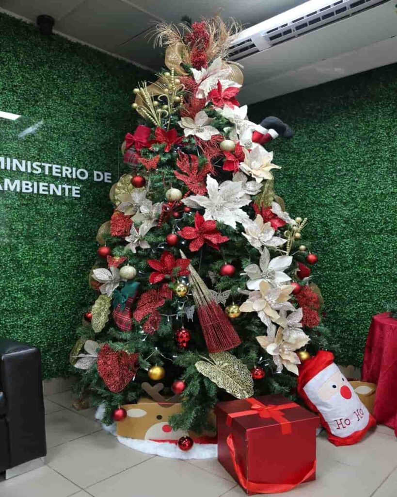 recolección de arbolitos navideños