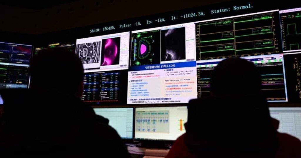 China bate récord de fusión nuclear con su sol artificial