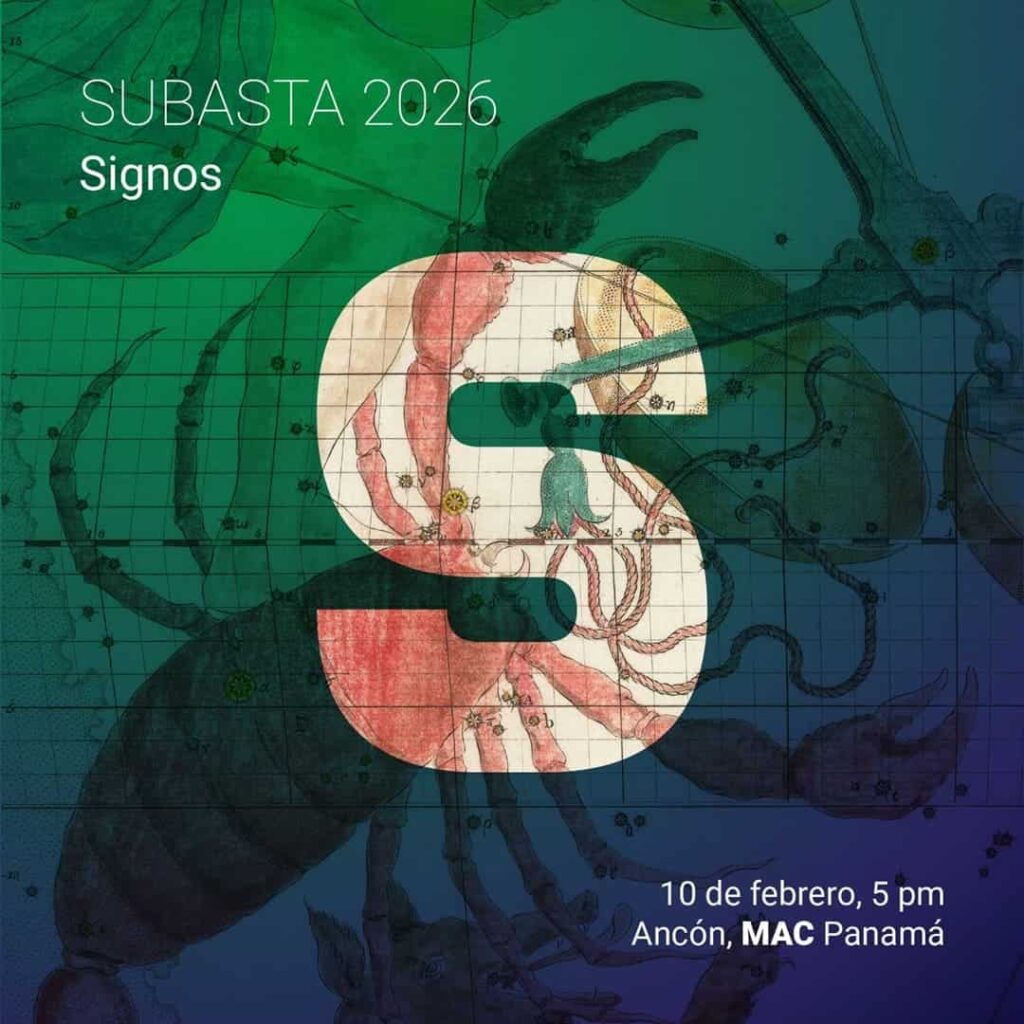 Subasta MAC 2026: Una constelación de arte guiada por Signos 1 Subasta MAC Panamá 2026 edición Signos
