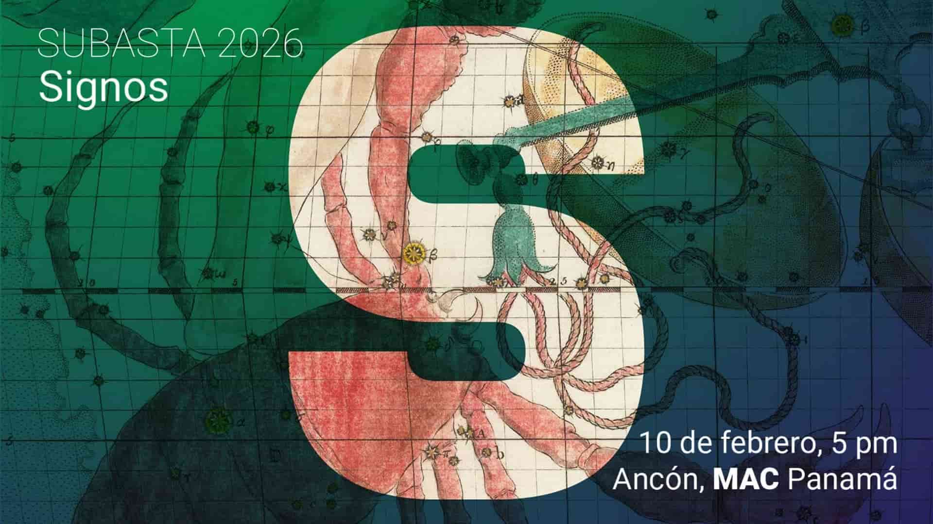 Subasta MAC Panamá 2026 edición Signos