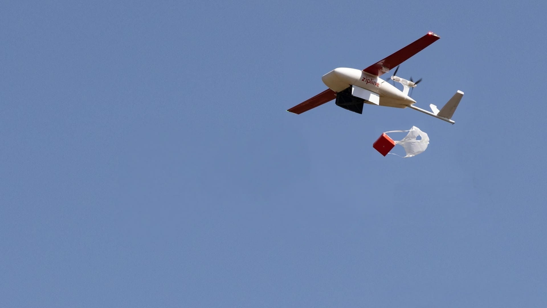 drones de entrega de medicamentos en zonas rurales de Ghana