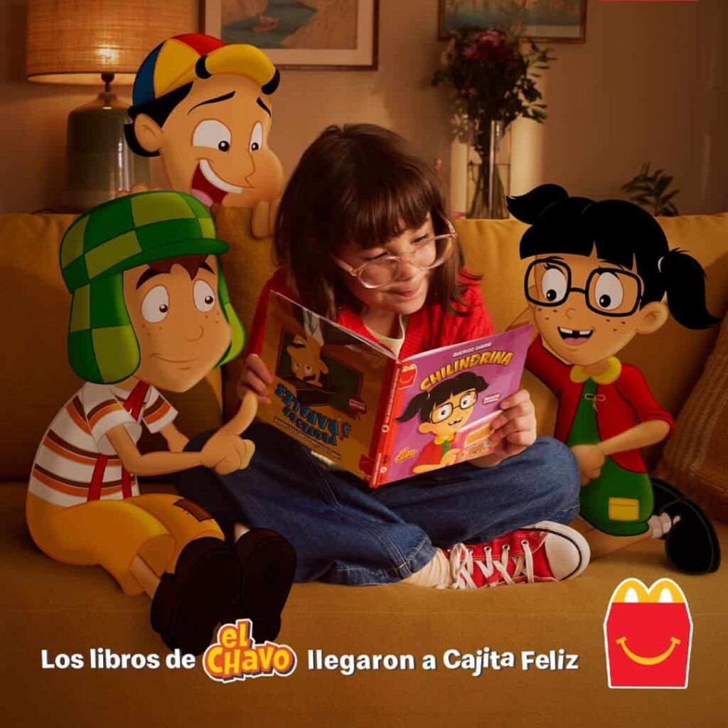 libros de El Chavo en la Cajita Feliz