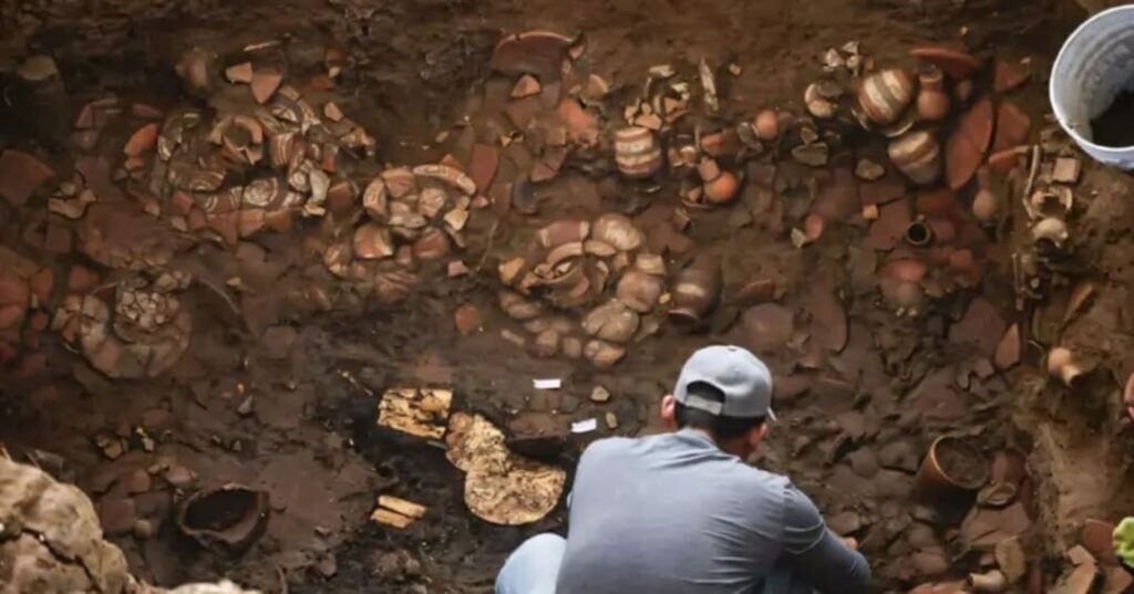 tumba de oro prehispánica hallada en El Caño