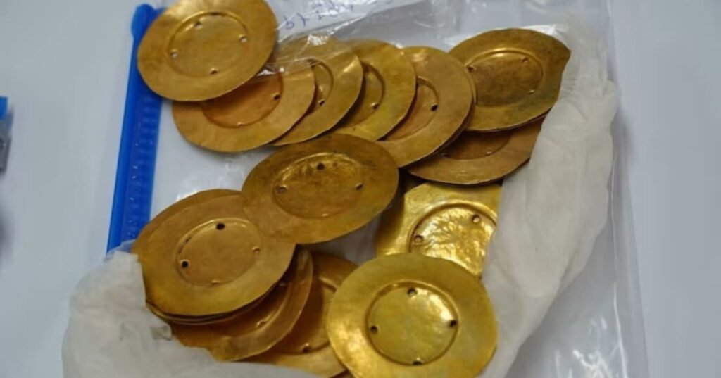 tumba de oro prehispánica hallada en El Caño
