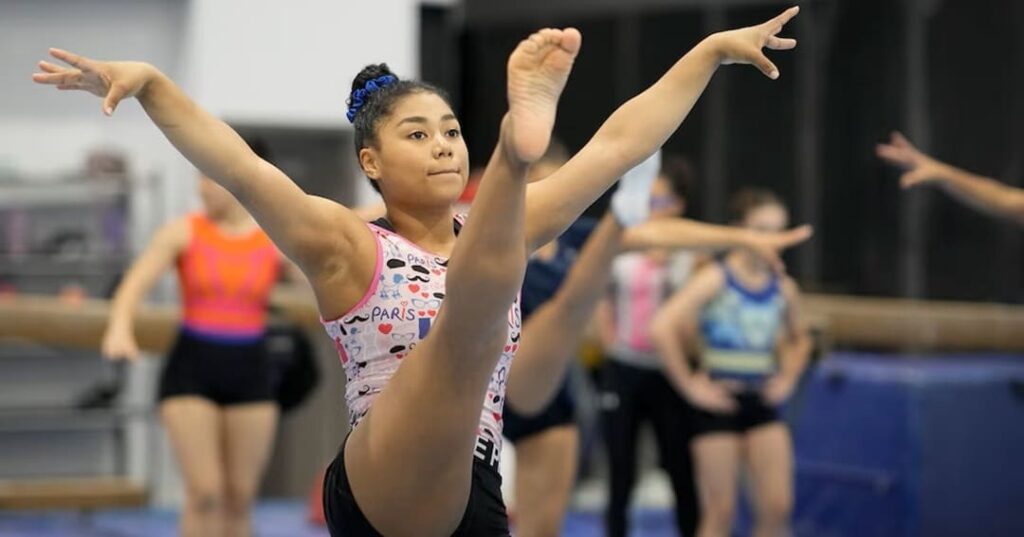 Hillary Heron en la Copa del Mundo de Gimnasia Artística
