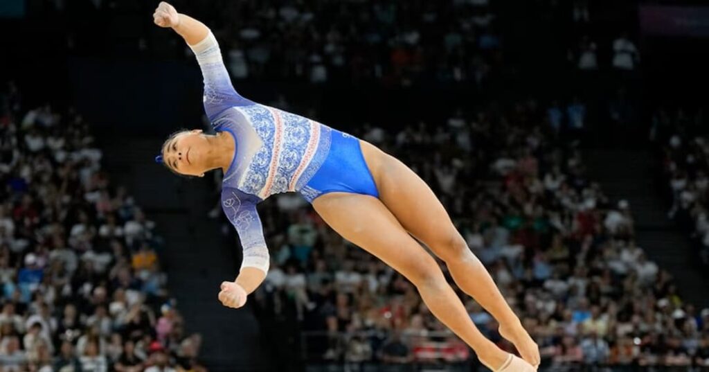 Hillary Heron en la Copa del Mundo de Gimnasia Artística