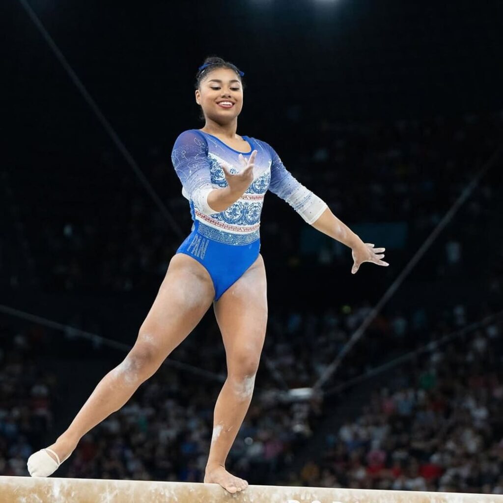 Hillary Heron en la Copa del Mundo de Gimnasia Artística