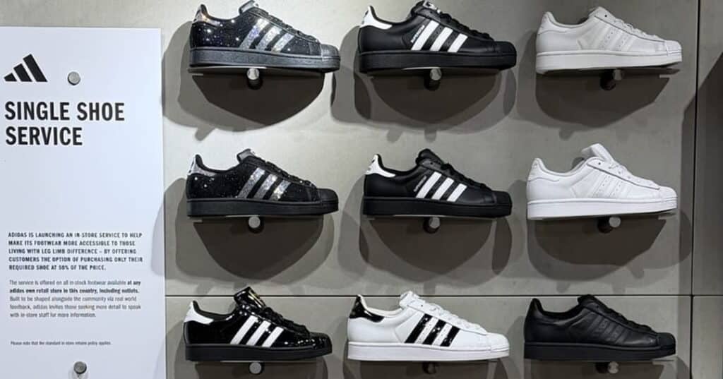 Single Shoe de Adidas