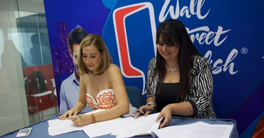 alianza entre Wall Street English y Panamá en Positivo