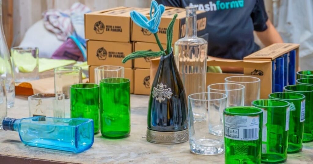 planta de procesamiento de plásticos para economía circular