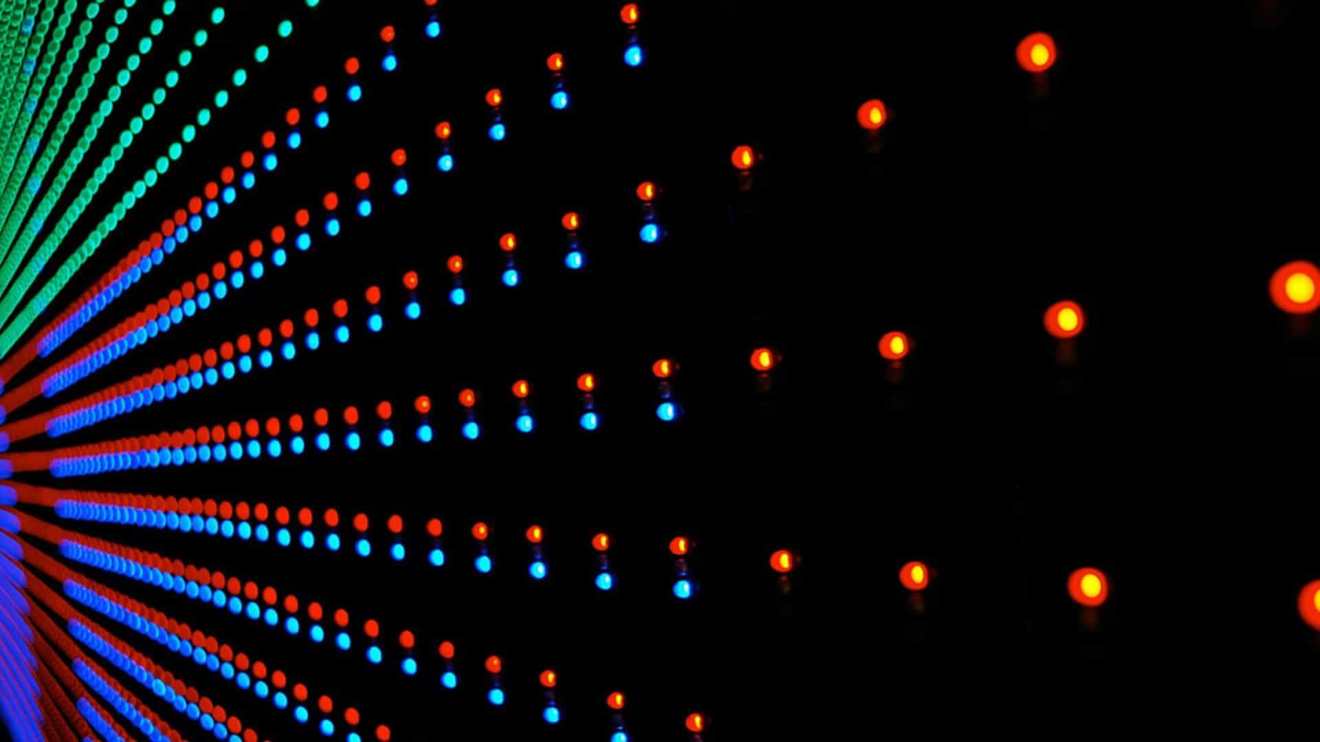 tecnología de conectividad inalámbrica con luz LED