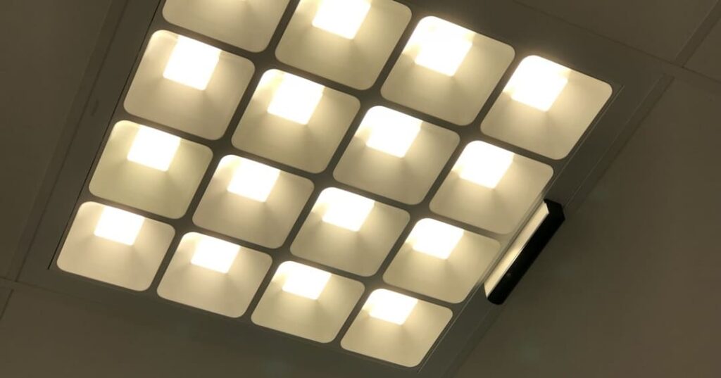 tecnología de conectividad inalámbrica con luz LED