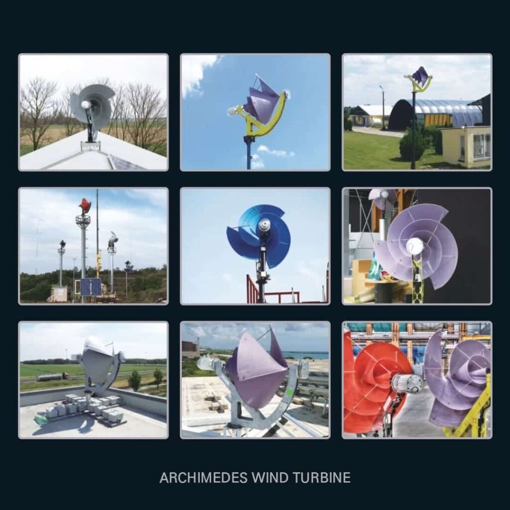 turbina de Arquímedes para generación eléctrica