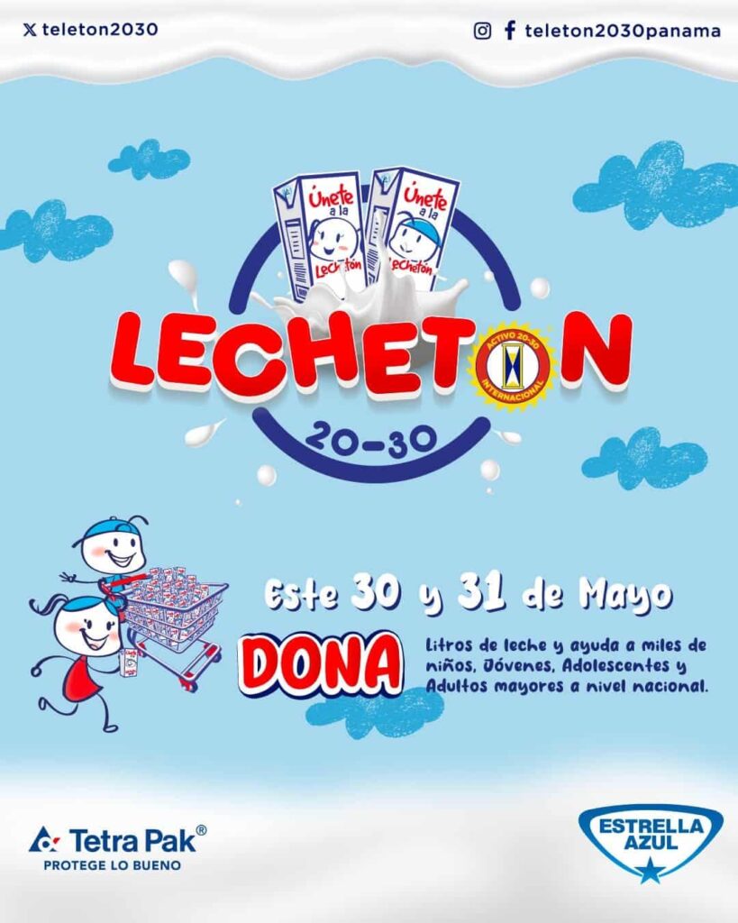 Lechetón 2026: 25,000 litros de esperanza para Panamá 6 Lechetón 2026 del Club Activo 20-30