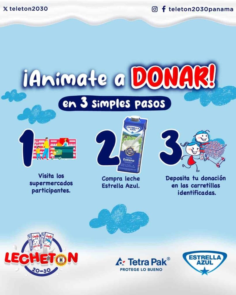 Lechetón 2026: 25,000 litros de esperanza para Panamá 7 Lechetón 2026 del Club Activo 20-30
