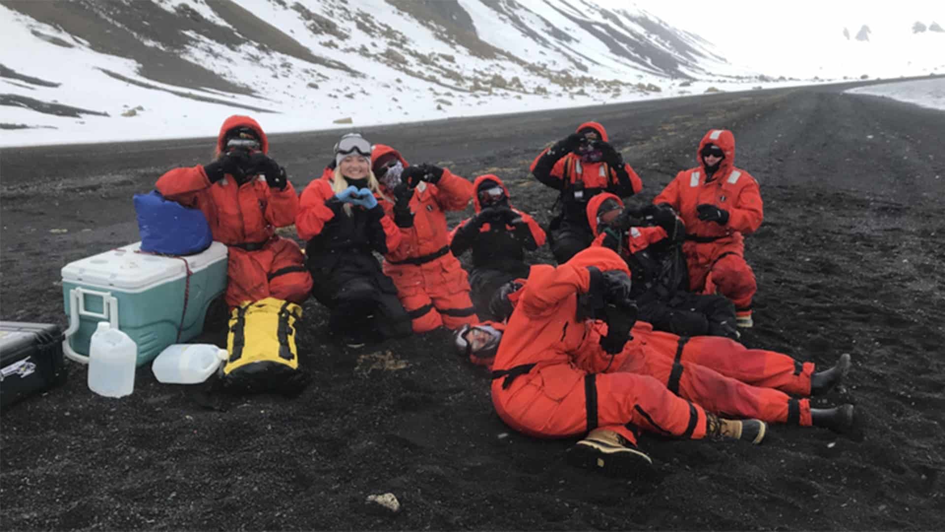 nueva especie de arquea en un volcán antártico