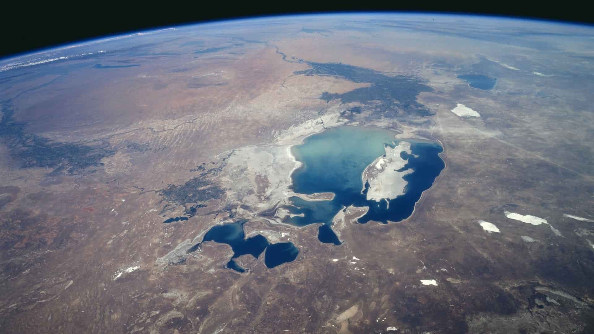 recuperación histórica del Mar de Aral Norte en Kazajistán