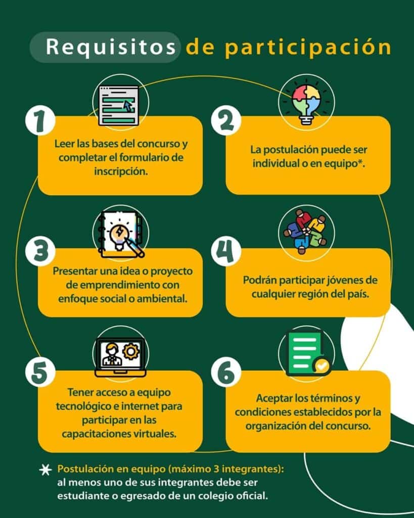 microfondos concursables para jóvenes emprendedores