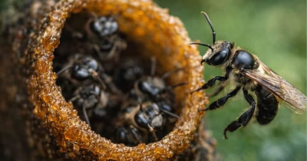 Abejas sin aguijón amazónicas