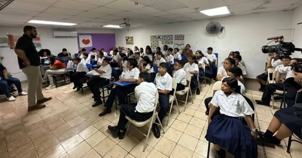 competencia intercolegial de reciclaje