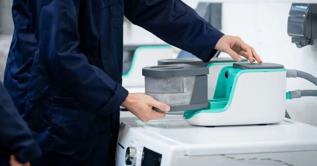 Filtro para lavadora que captura microfibras plásticas