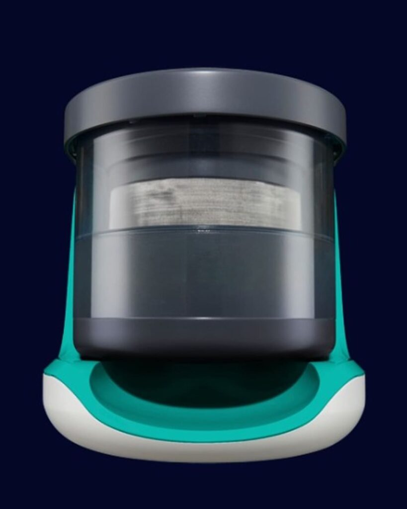 Filtro para lavadora que captura microfibras plásticas