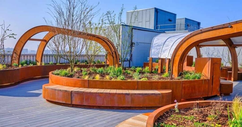 El jardín en la azotea que está transformando los cuidados intensivos 4 jardín en la azotea de cuidados críticos