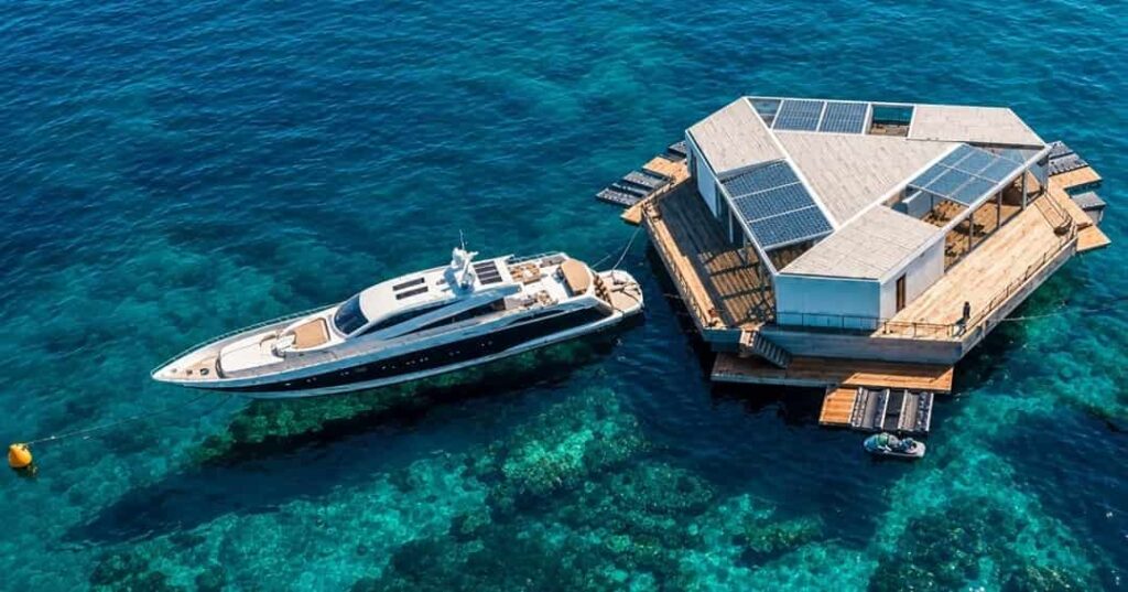 La gasolinera marina que podría descarbonizar al sector marítimo 8 plataforma flotante de hidrógeno