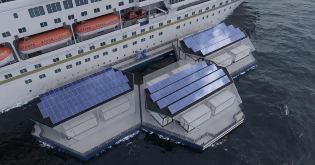 La gasolinera marina que podría descarbonizar al sector marítimo 7 plataforma flotante de hidrógeno