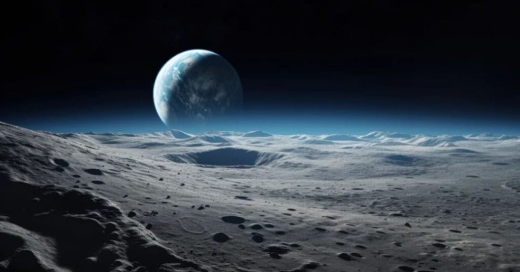 sistema que purifica hielo lunar para obtener agua potable