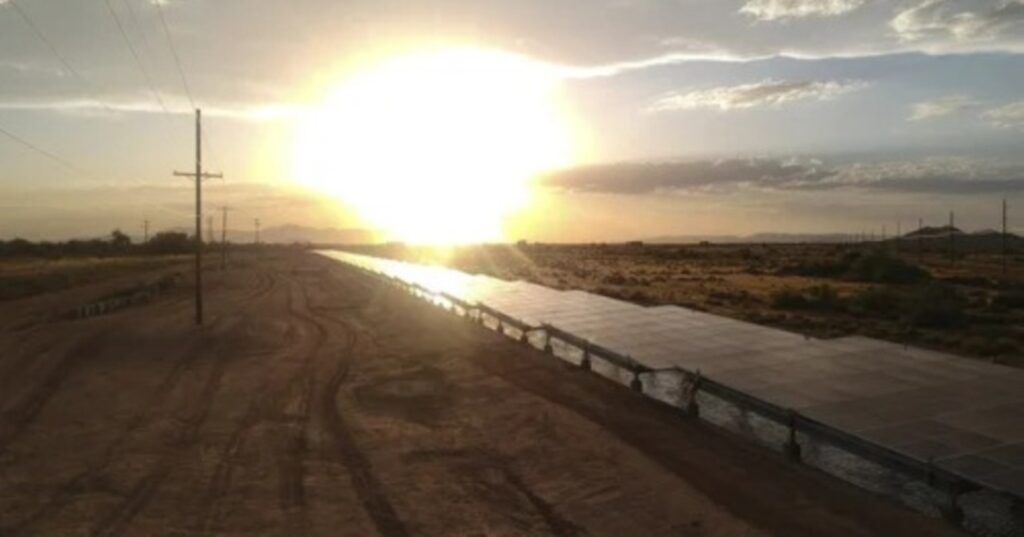 El primer canal solar de EE.UU. nació en tierras tribales 2 Canal Casa Blanca