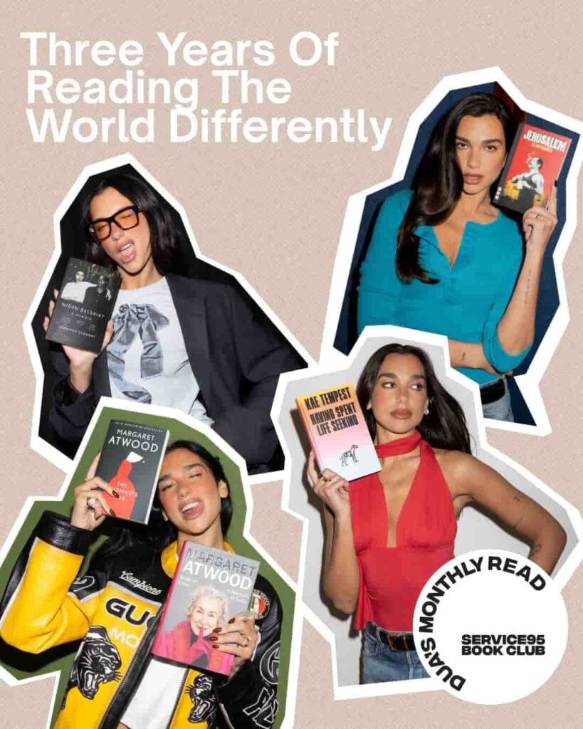 Dua Lipa abre biblioteca de libros prohibidos