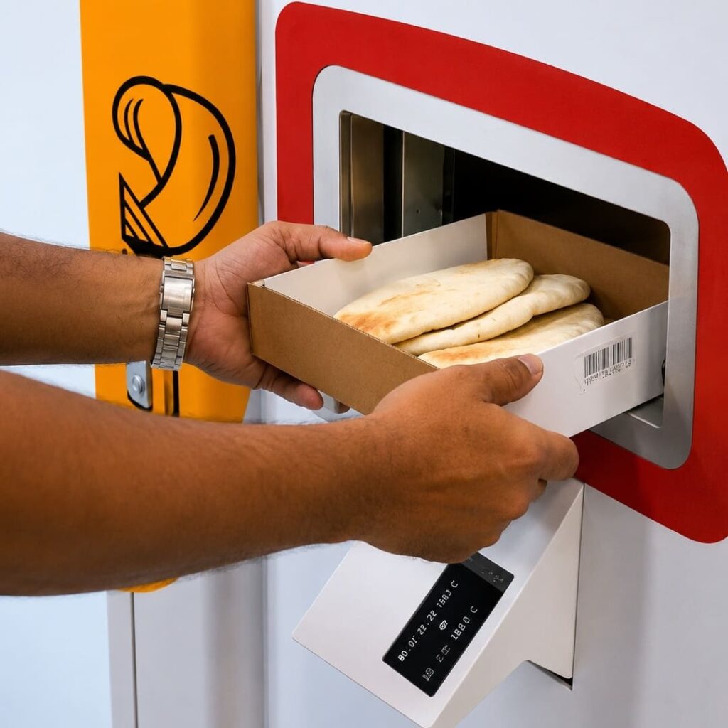 Dubai lanza máquinas expendedoras de pan recién horneado