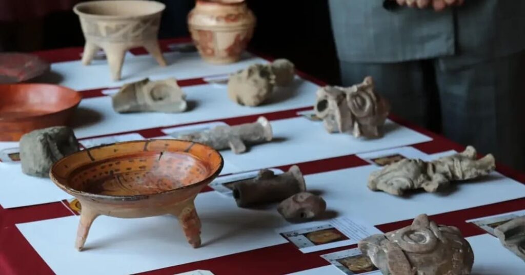 Italia devuelve piezas arqueológicas precolombinas