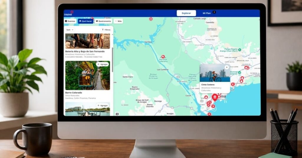 Panamá estrena su planificador de viajes interactivo 1 Planificador de Viajes de PROMTUR Panamá