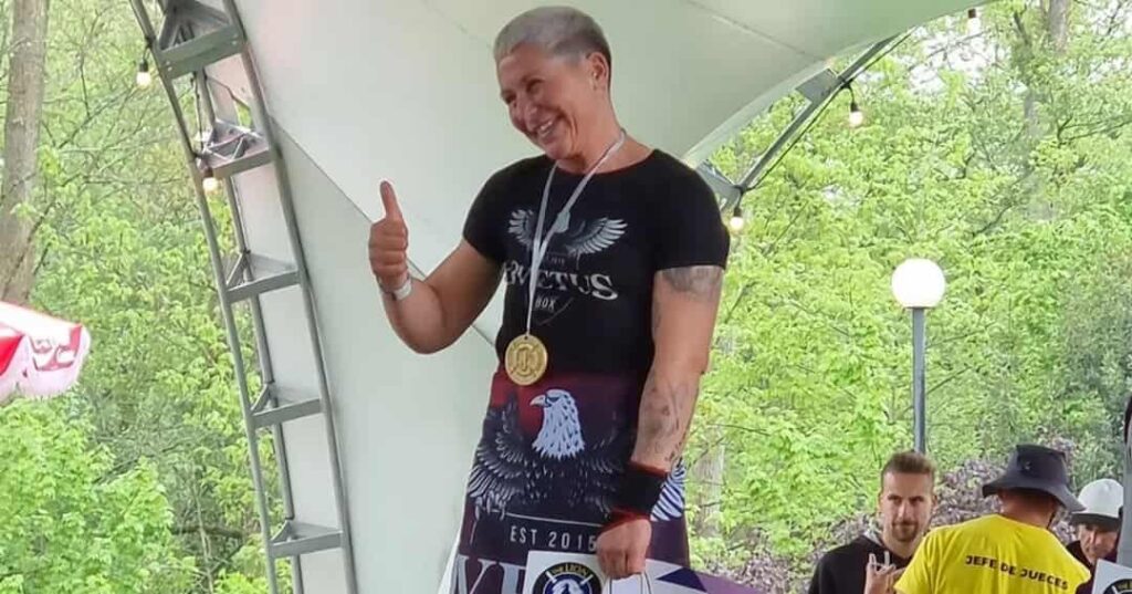 campeona del mundo de Kettlebell Sport